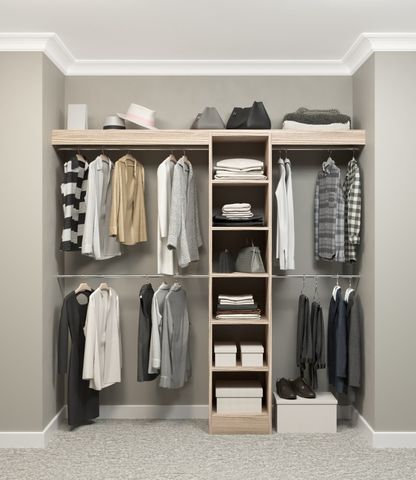 Wardrobe interior design