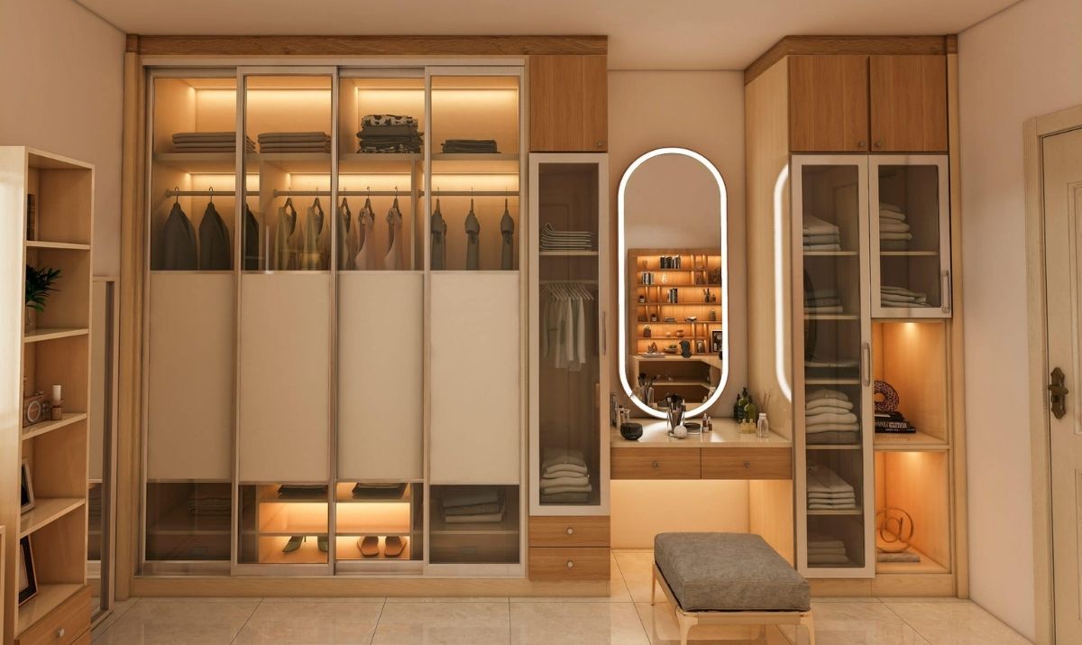 Premium wardrobe interior design